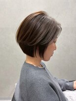 ローヴ 梅田(L'aube)&nbsp;髪質改善 切りっぱなしボブ 大人ボブ タッセル