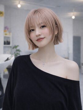 アラレ(ARARE) ハッシュボブ×暖色ミルクティー