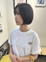 ヘイ 松本店(HEY)&nbsp;【HEY 松本】20代30代40代小顔丸みワンレンボブ薄めバング