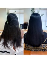 スープル オザキヤマ(SOUPLE.ozakiyama) 【髪質改善x縮毛矯正】SILKストレート