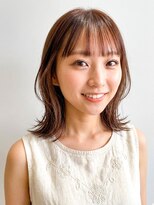 フープヘアー(HOOP.HAIR)&nbsp;20代30代40代ミディアムレイヤーカット