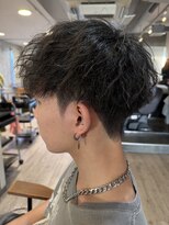 メンズファット バイ アプリーレ(Men's PHAT by Aprire) 無造作ラフパーマショート