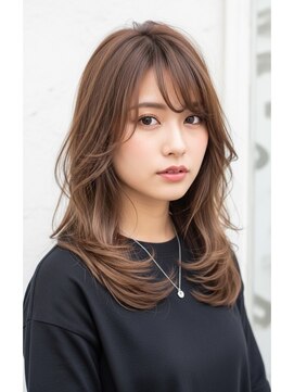 ソーエン バイ ヘッドライト 横須賀中央(soen by HEADLIGHT) ☆オーダー急増中♪韓国風ロングレイヤー　20代30代40代