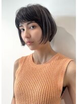 トリコ アヴェダ ららテラス北綾瀬(tricot AVEDA)&nbsp;ショートボブ/ショートヘア/丸みショート/デザインカラー/北綾瀬