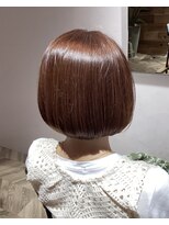 レリコ ニド(Relico-nid) 髪質改善30代40代大人可愛い 大人可愛いツヤ感丸みボブ【京都】