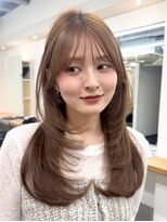 ABBEY 福岡天神 【8月8日NEW OPEN(予定)】&nbsp;ロングヘアレイヤーカット前髪カット髪質改善トリートメント