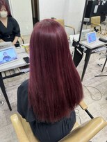 プライズ 所沢プロぺ通り店(prize)&nbsp;ピンクラベンダーブリーチカラーレイヤーカット所沢