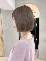 ローレン(LOREN)&nbsp;ボブ/ヘイリーボブ/レイヤーカット/小顔/ベージュ/髪質改善/前髪
