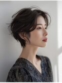 20代30代40代ラフショートスタイル