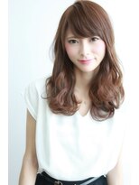 ヘアーアンドエステティック ヴェリス(hair&esthetic Velis) 【Velis】メルトカラーの斜めバングセミロング♪