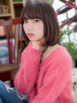 カバーヘア ブリス 戸田公園西口店(COVER HAIR bliss) *+COVER HAIR+*…やすらぎ感あるナチュラルミディｂ!