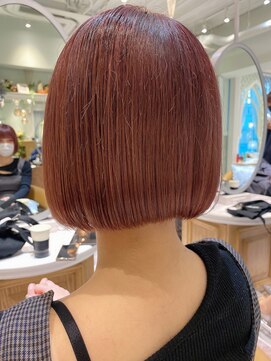 ロンド ロビン 栄(Lond robin) 【Lond robin】伊藤ガク メルティカラー/丸みボブ/パツっとボブ