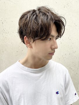 センスヘア(SENSE Hair) センターパートメンズショート