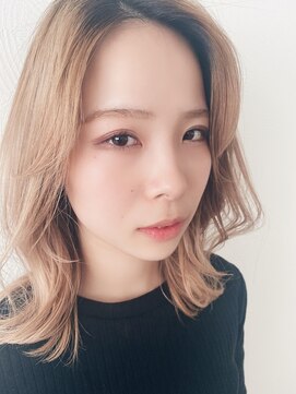 マイラグーン(MY LAGOON) 髪質改善・韓国・ショート・ベージュハイライトインナーカラー