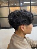 ツーブロセンターパート×スパイラル☆