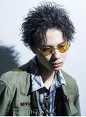 #セミツイストスパイラルパーマ。ミディアムアレンジ