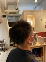 リアナ ヘアーアトリエ(LIANA Hair Atelier)&nbsp;スパンキーショート[フェード/理容室風/ヘッドスパ/眉毛カット]