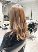 ハイライト×シフォンベージュ