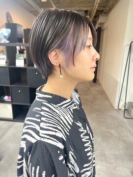 ルーツ ヘア デザイン(roots hair design) 西区新町美容室★roots★30代40代50代インナーカラーショート