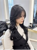 2wayバング レイヤーカット韓国ヘア