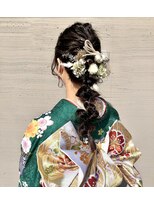 ローブ(L'aube)&nbsp;成人式ヘアセット