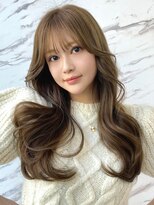 シーテ(Ciete)&nbsp;韓国ヘア名古屋ハイレイヤー顔まわりカット前髪ボブタッセル小顔