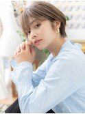 大人美人グレーベージュミニボブウルフカットc5川口20代30代40代