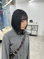 ブラウン(Brown)&nbsp;#haru 色落ちグレーに！ブルージュカラー