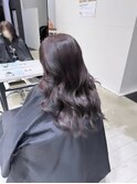 髪質改善カラー　ビターラベンダー