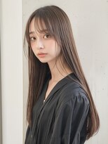 スケール(SCALE)&nbsp;抜け感ベージュ×大人可愛いロング【髪質改善　大阪　美容院】２