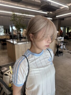 ネアー 新潟(NEER) イメチェン/ホワイトブロンド/外ハネボブ/美髪[新潟駅/万代]