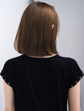 エインアンリー 表参道(AIN.ANLY.) 3イメチェン外ハネボブパーマ美髪ワイドバングインナーカラー