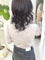 アモレット 天文館店(amoretto)&nbsp;【amoretto.mai】伸ばし中の髪にパーマ◎