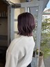 榊原限定クーポカット＋透明感カラー＋トリートメント