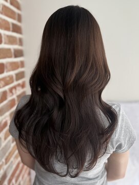 エニー 栄(Any) 韓国レイヤー×グレーブラウン