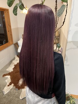 ヘアーデザインサロン スワッグ(Hair design salon SWAG) pink purple