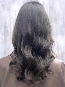 チョビー(Chobii) 表参道/コテ巻き風パーマ/くびれヘア/デジタルパーマ/k157