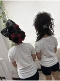 盛り髪♪体育祭ヘアセット