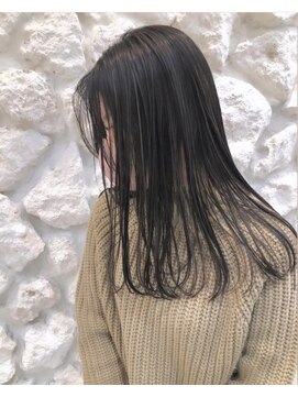 ヘアサロン エフ 渋谷(F) #ハイライト#暗髪#シークレットハイライト