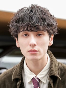 フィフスパーク(fifth PARK) 無造作パーマ×マッシュスタイルで大人な雰囲気に◎