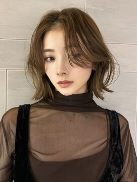 キミトヘアデザインアンドスパ(Kimito Hair design&spa) くびれボブ　レイヤーボブ　韓国ボブ　大人可愛い　武蔵小杉