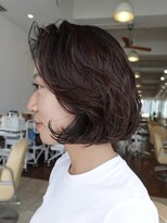 ビュートリアム 七里ヶ浜(BEAUTRIUM)&nbsp;丸みフレンチボブと外国人風無造作ラフパーマ◎大人女子