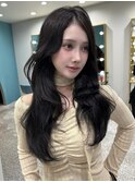 レイヤーカット/韓国ヘア/顔まわり/前髪/髪質改善/熊本美容室
