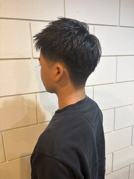 スパイキーショートサーフカール/フェザーパーマ