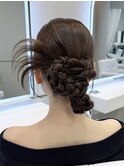 (ヘアアレンジ/くびれヘア/縮毛矯正/前髪/韓国レイヤー/小顔)