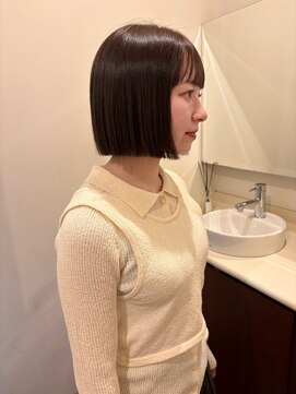 キアラ(Kchiara) グレージュ ベージュ ワンカラーでできる透明感カラー