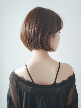 アーダーヘアサロン 武生店(ADER HAIR SALON) 大人可愛い耳掛けショートボブ