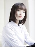 レイヤーカット 顔まわりレイヤー 透明感カラー 髪質改善