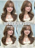 ★GLROW レイヤーカット ワンホンヘア ミディアムレイヤー
