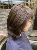 モナン 海老名(Monan)&nbsp;ミディアムレイヤー 大人ヘア 30代 40代 50代